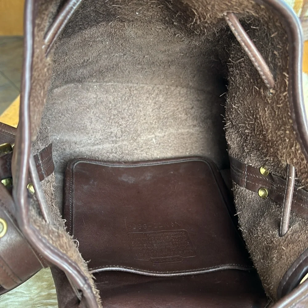 Vintage Coach Legacy Drawstring Bucket Crossbody - Picture 13 of 15